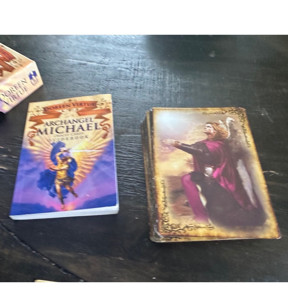 Doreen Virtue Archangel Michael Oracle Cards Deck with Guidebook Spiritual Tool